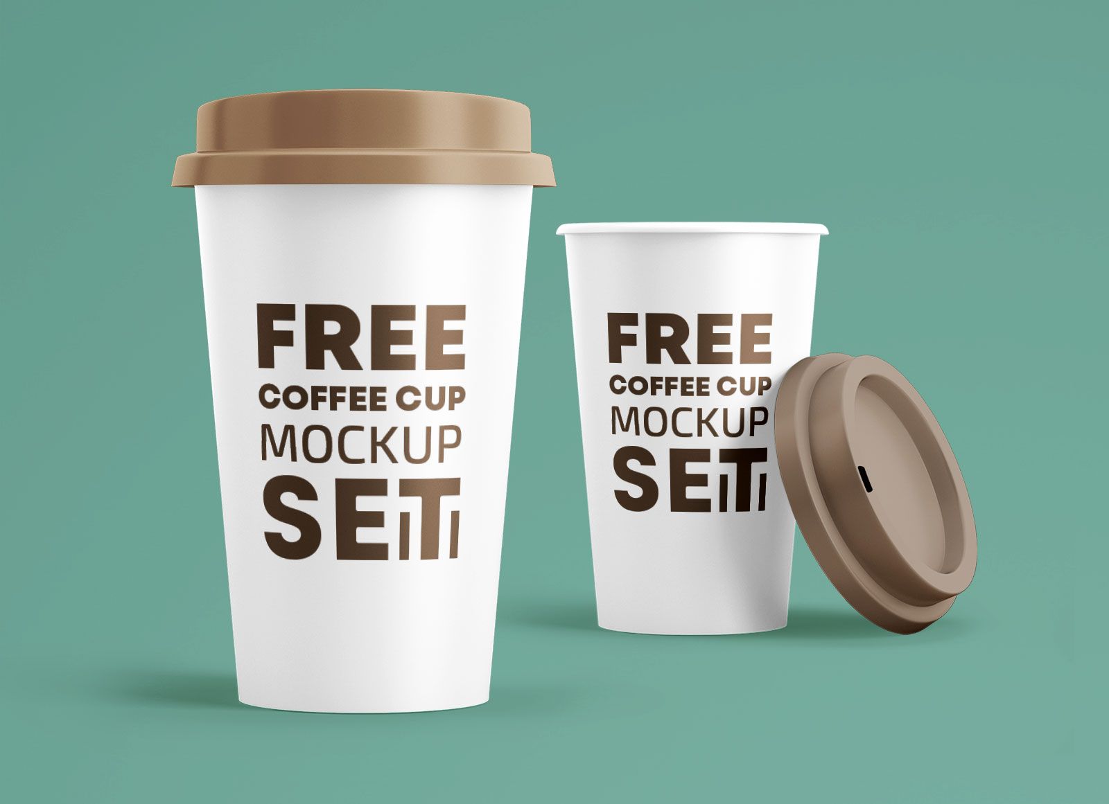Free Coffee Cup Mockup PSD Set | Coffee cups, Free coffee, Mockup