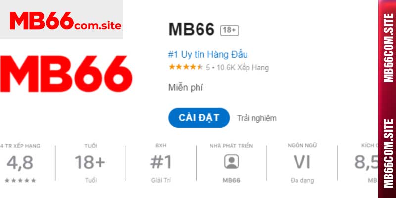 Tải app MB66 - Ứng dụng cá cược tiện lợi